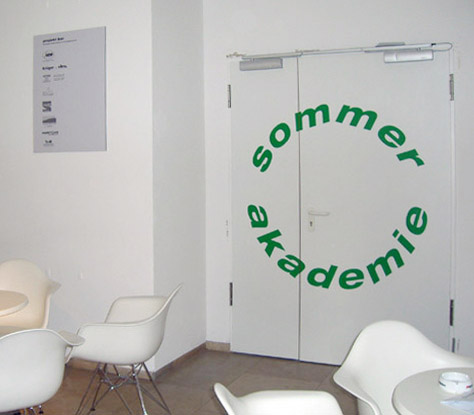 Sommerakademie Leitsystem